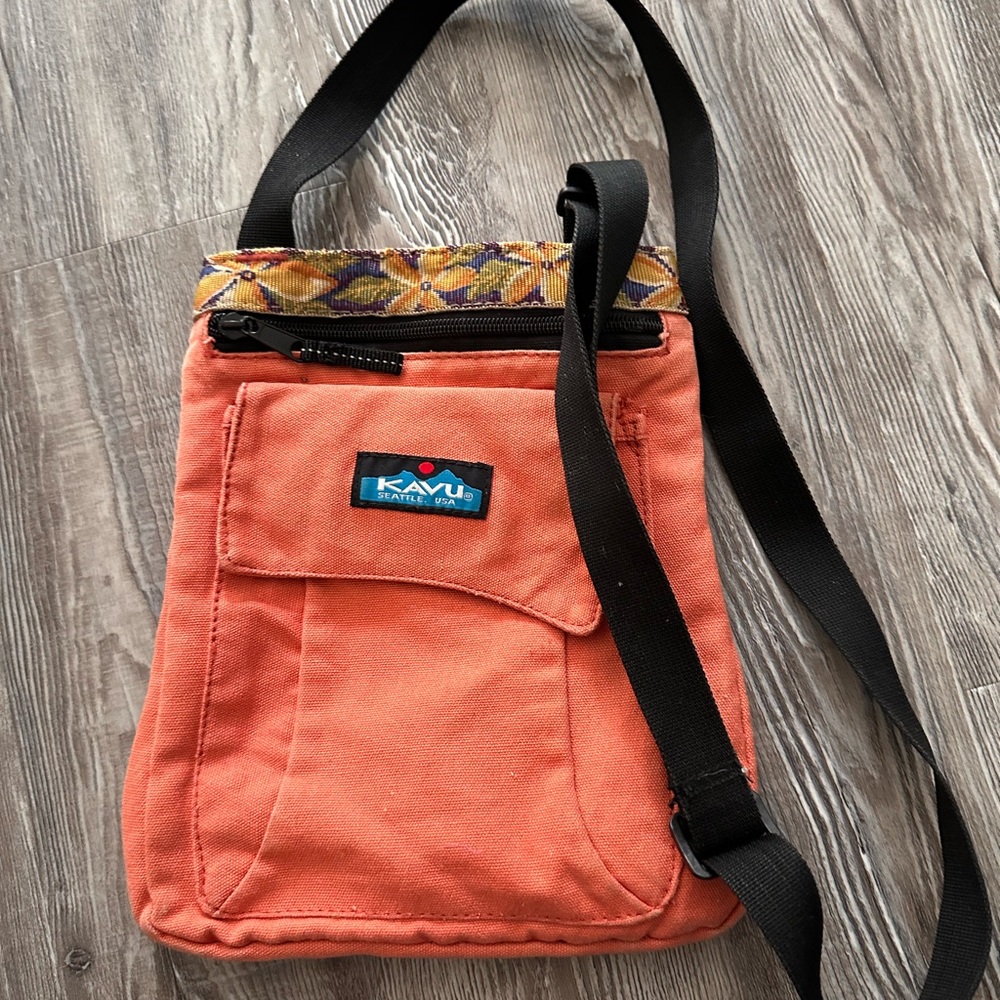 Orange Canvas Tote Bag